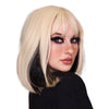 Buy Long Bob Wig Blond and Very Dark Brown