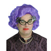 Buy Dame Edna Purple Wig and Glasses