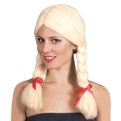 Schoolgirl Or Beergirl Wig