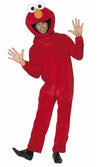 Plush Elmo Sesame Street jumpsuit with headpiece